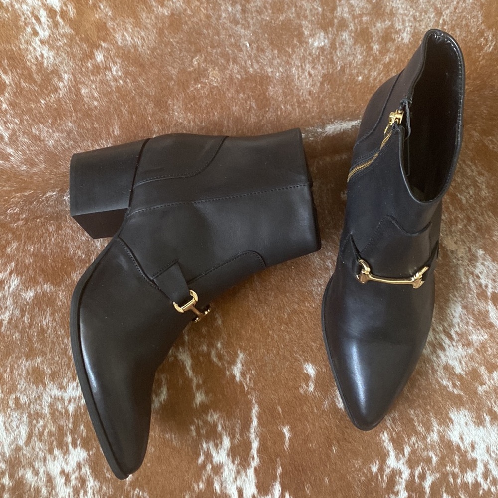 ASOS Black Ankle Booties